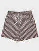 RSQ Mens Seersucker 6.5" Swim Trunks image number 2