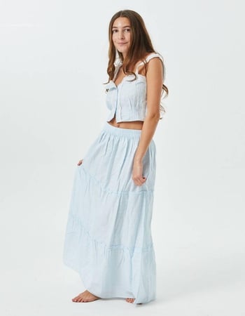 THEME NYC Bella Heart Girls Maxi Skirt Primary Image