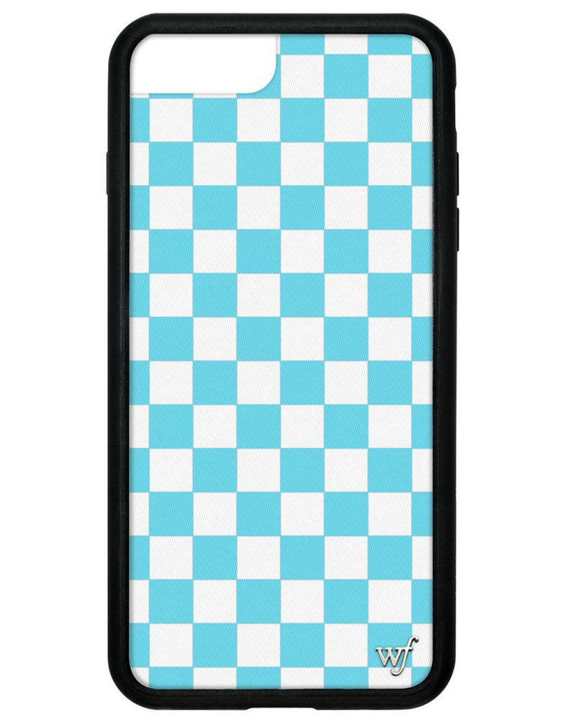 WILDFLOWER Blue Checkers iPhone 6+/7+/8+ Plus Case image number 0