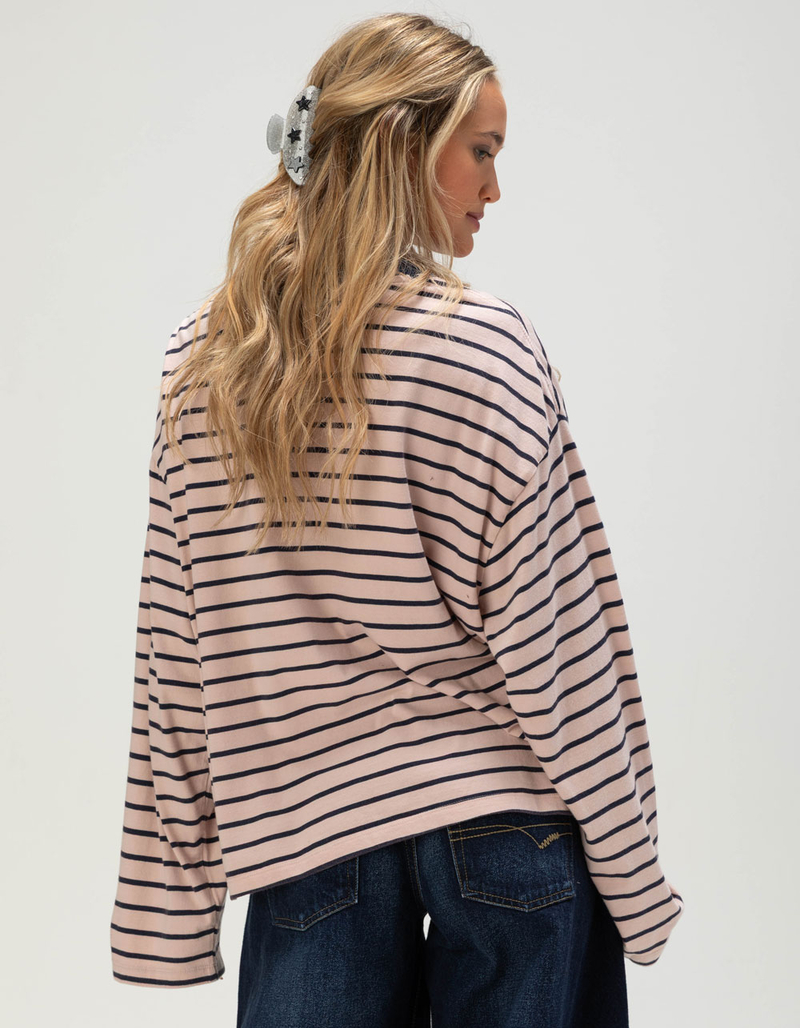 BDG Urban Outfitters Luca Womens Long Sleeve Boxy Tee image number 3