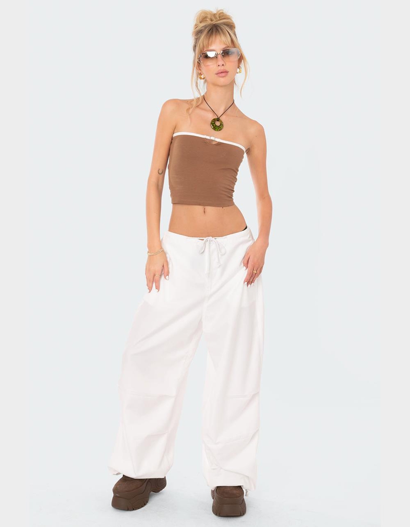 EDIKTED Colby Belted Tube Top image number 1