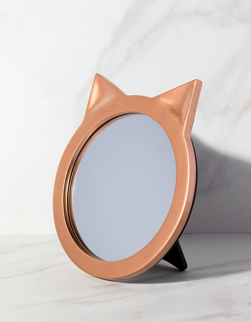 Rose Gold Cat Mirror image number 0
