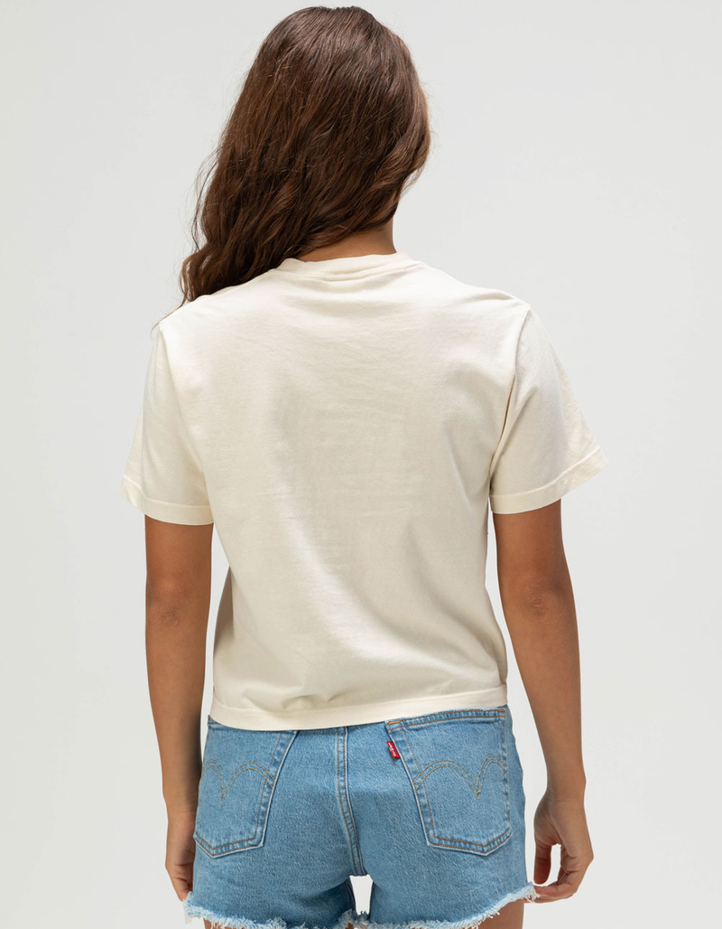 RIOT SOCIETY x Peanuts Snoopy Womens Crop Tee image number 3