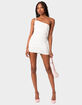 EDIKTED Kinsley Asymmetric Gathered Mini Dress image number 5