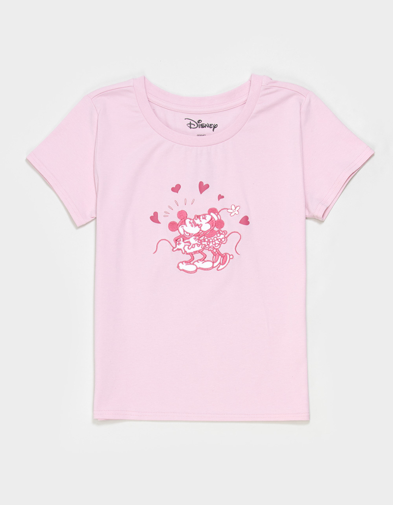 RSQ Disney Minnie Mouse Womens Baby Tee image number 5