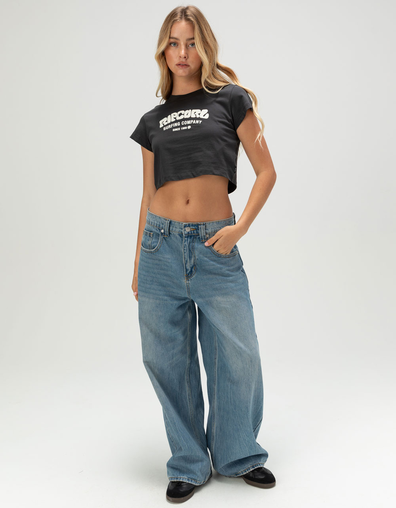 RIP CURL Surf Puff Womens Baby Tee image number 1