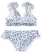 RAISINS Day Dreamer Girls Texture Ruffle Triangle Top Bikini Set image number 2