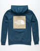 THE NORTH FACE 2.0 Box Mens Blue Hoodie image number 1