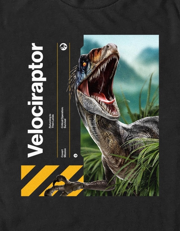 JURASSIC WORLD REBIRTH Velociraptor Unisex Tee Alternative Image
