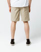 BLUE CROWN Classic Khaki Mens Chino Shorts image number 5
