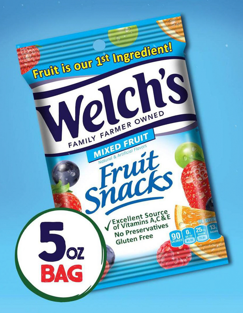 WELCH'S Fruit Snacks Mixed Fruit Snacks image number 1