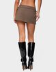 EDIKTED Studded Tie Belt Mini Skort image number 3