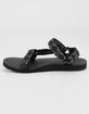 TEVA Original Universal Mens Black & Gray Sandals image number 4