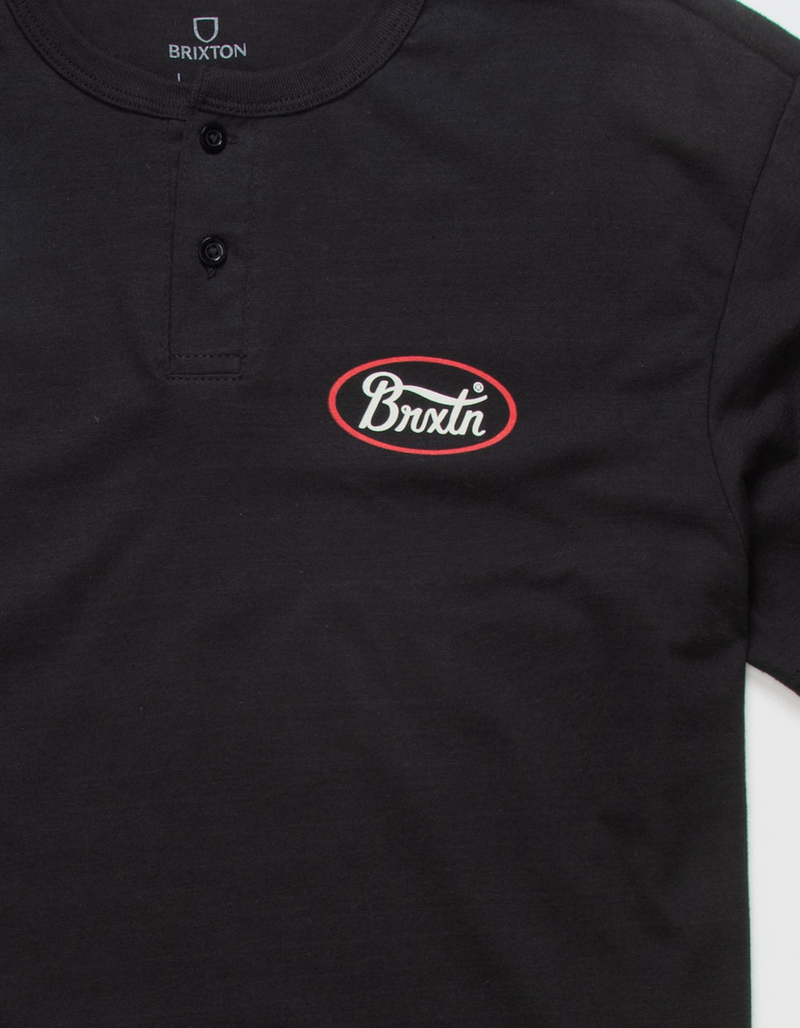 BRIXTON Parsons Mens Henley Tee image number 1