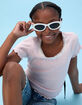 RSQ Girls Pointelle Lace Trim Top image number 3