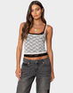 EDIKTED Wynnie Layered Lace Tank Top image number 1