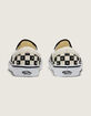 VANS Rhinestone Classic Checkerboard Womens Slip-On Shoes image number 4