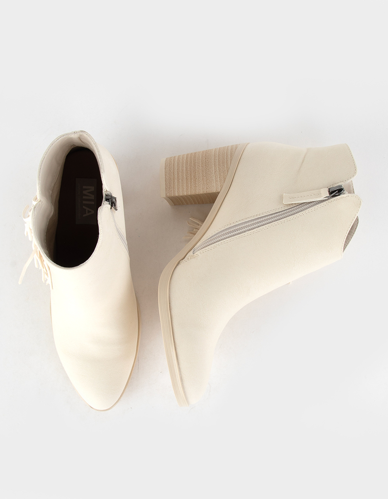 MIA Cisco Fringe Western Womens Booties image number 4