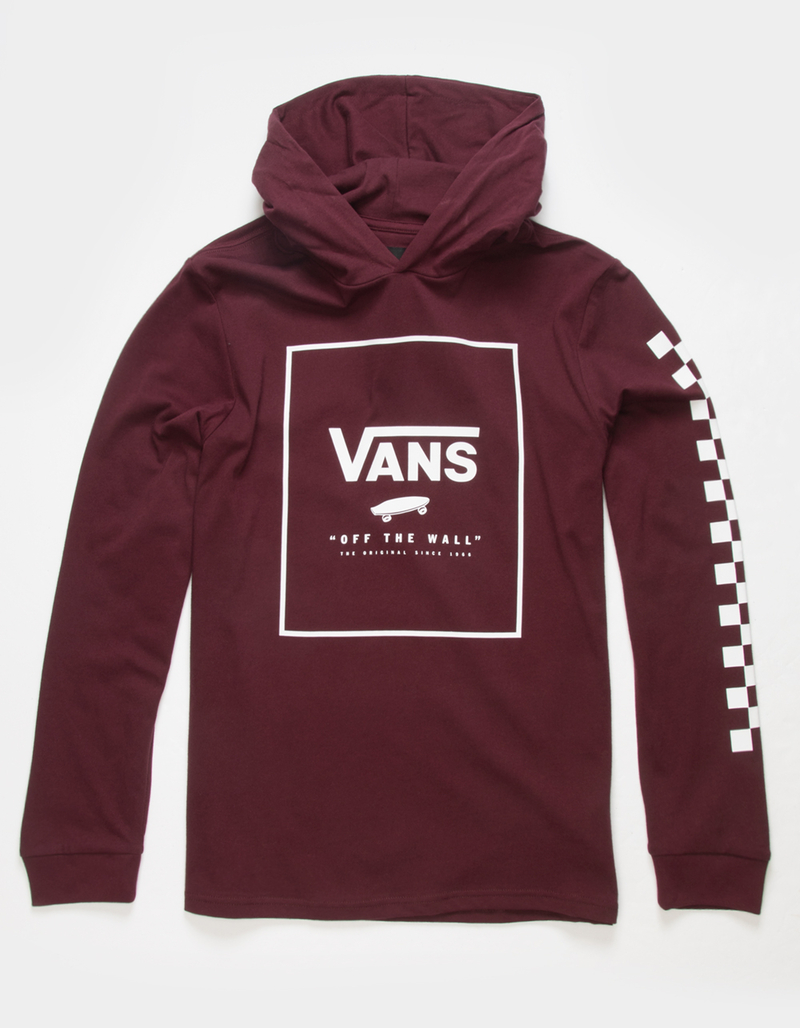 VANS Van Doren Boys Hooded Tee image number 0