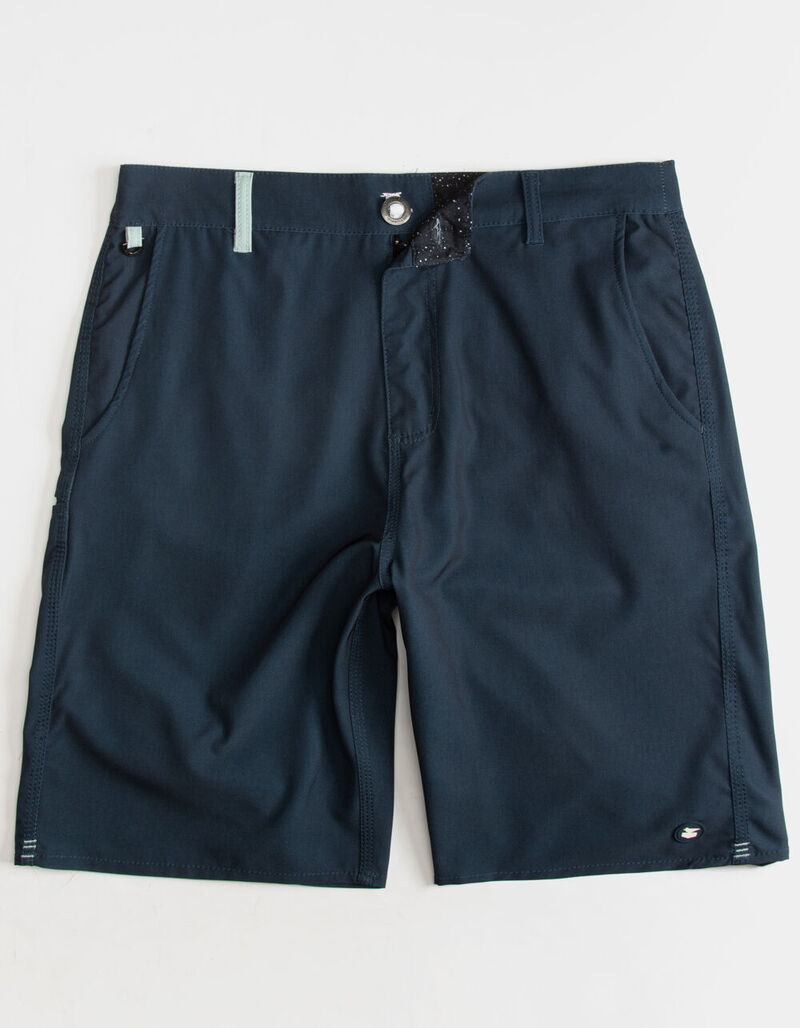 JETTY Polywog Mens Hybrid Shorts - NAVY - 364757210