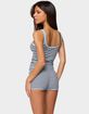 EDIKTED Lillian Striped Knit Tank Top image number 2