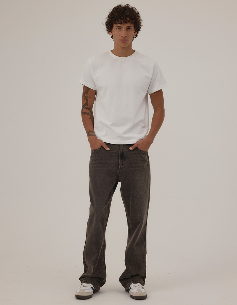 RSQ Mens Relaxed Bootcut Jeans image number 9