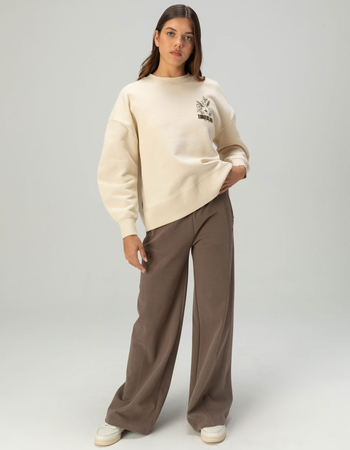 TIMBERLAND Brushed Womens Crewneck Sweatshirt Alternative Image