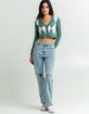 RSQ Womens Flap Destructed Jeans image number 1