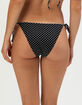 FULL TILT Dotty Reversible Tie Side Cheeky Bikini Bottoms image number 4