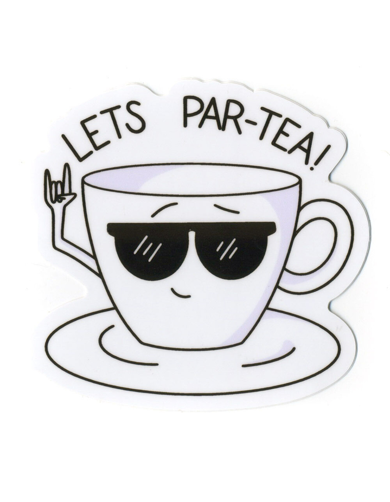 STICKIE BANDITS Par-Tea Sticker image number 0