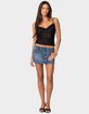 EDIKTED Angelina Sheer Lace Tank Top image number 4
