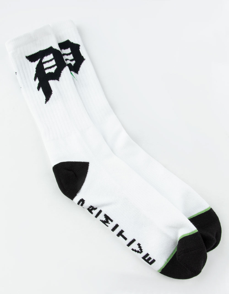 PRIMITIVE Sunflower Mens Crew Socks image number 0