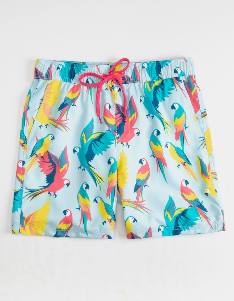CYA Parrot Mens Volley Shorts image number 0