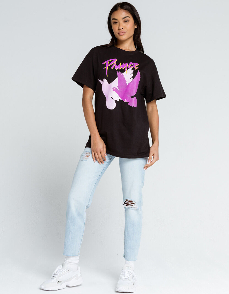 MERCH TRAFFIC Prince Dove Womens Boyfriend Tee image number 3