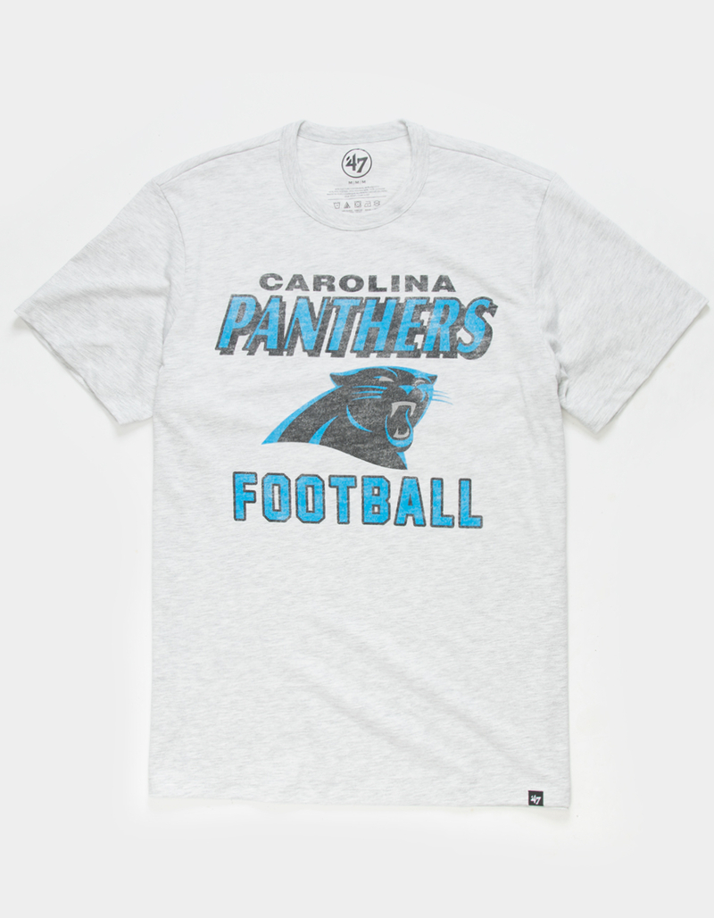 47 BRAND Carolina Panthers Mens Tee HEATHER GRAY Tillys