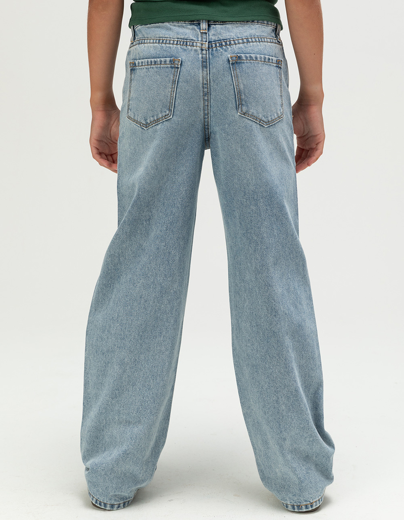 RSQ Girls Tie Baggy Jeans image number 5