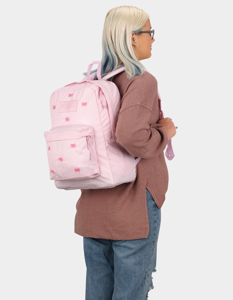 JANSPORT SuperBreak Plus FX Backpack EMBROIDERED BOWS Tillys