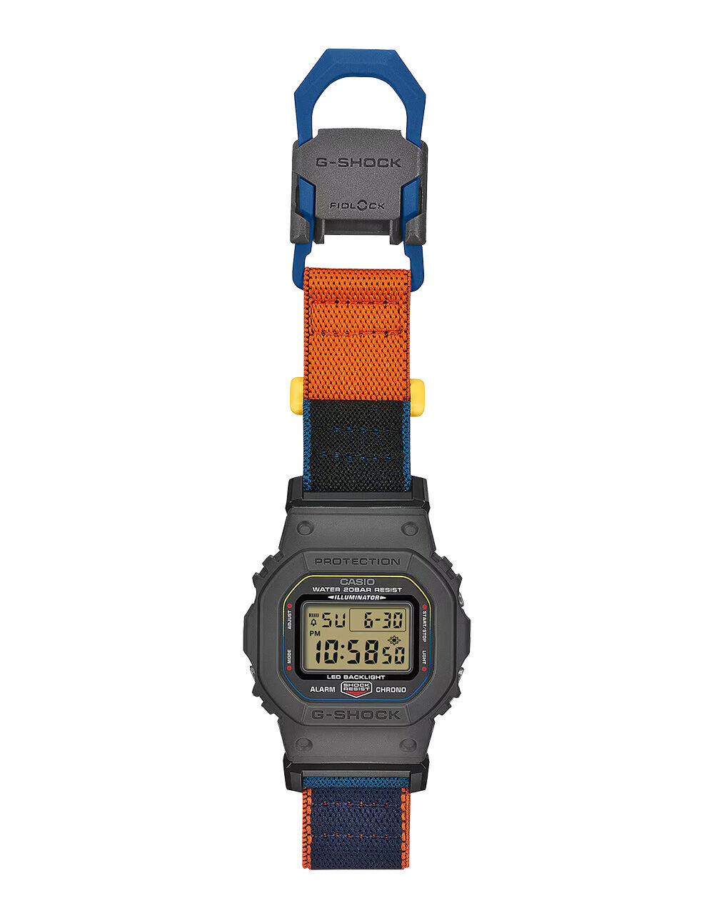 G-SHOCK DW5600MNC8A2 Watch - NAVY/ORANGE - ONE SIZE | Tillys