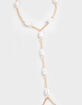 FULL TILT Faux Pearl Hand Chain image number 3
