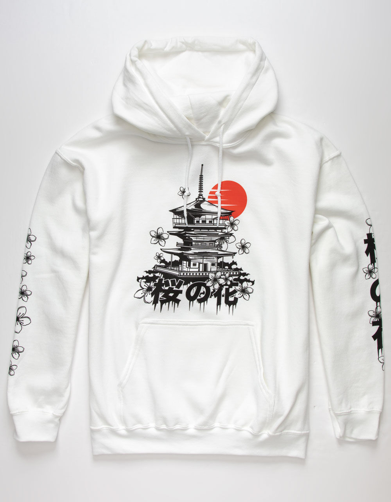 NEON RIOT Blossom Mens Hoodie image number 0