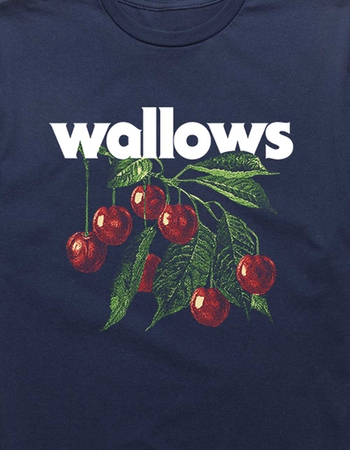 WALLOWS Cherries Unisex Tee Alternative Image