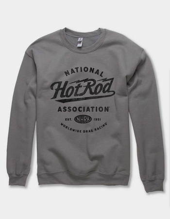 NHRA Hot Rod Distressed Unisex Crewneck Sweatshirt Primary Image