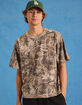 RSQ Mens Washed Boxy Tee image number 1