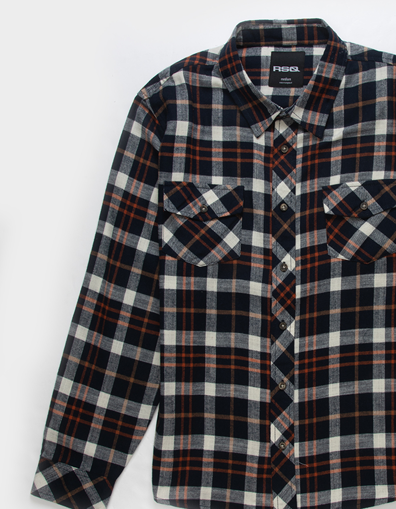 RSQ Mens Plaid Flannel image number 2