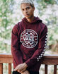 VANS Check Van Doren Mens Lightweight Hoodie image number 1