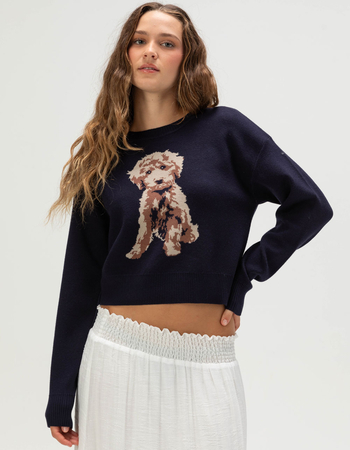 MADDEN GIRL Womens Dog Sweater Primary Image