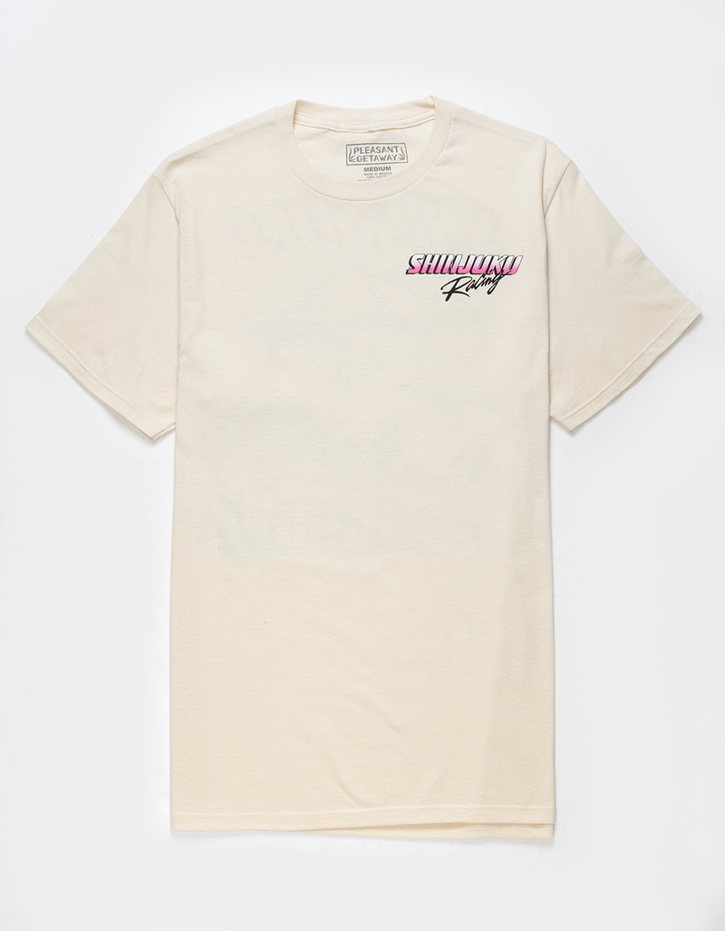 PLEASANT GETAWAY Shinjuku Racing Mens Tee image number 1