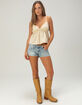 RSQ Womens Stripe Babydoll Cami image number 5