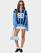 EDIKTED Larson Oversized Polo Sweater image number 2
