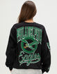 JUNK FOOD Philadelphia Eagles Glitter Womens Crewneck Sweatshirt image number 1